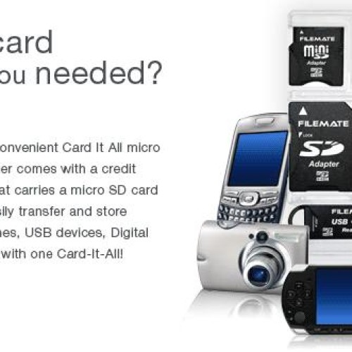 Wintec filemate card it all